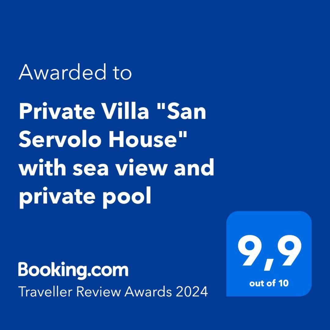 Private Villa "San Servolo House" With Sea View And Private Pool Бує Екстер'єр фото
